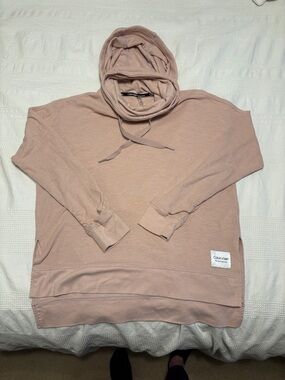 Calvin Klein Dusty Pink Pullover Hoodie